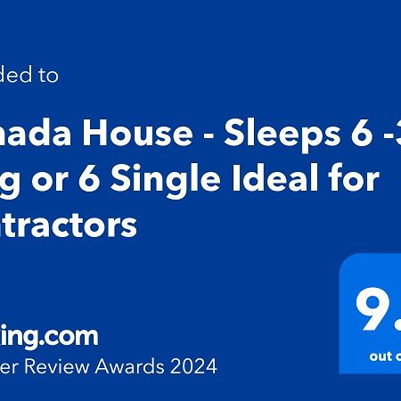 Canada House - Sleeps 6 -3 King Or 6 Single Ideal For Contractors วอร์ริงตัน ภายนอก รูปภาพ